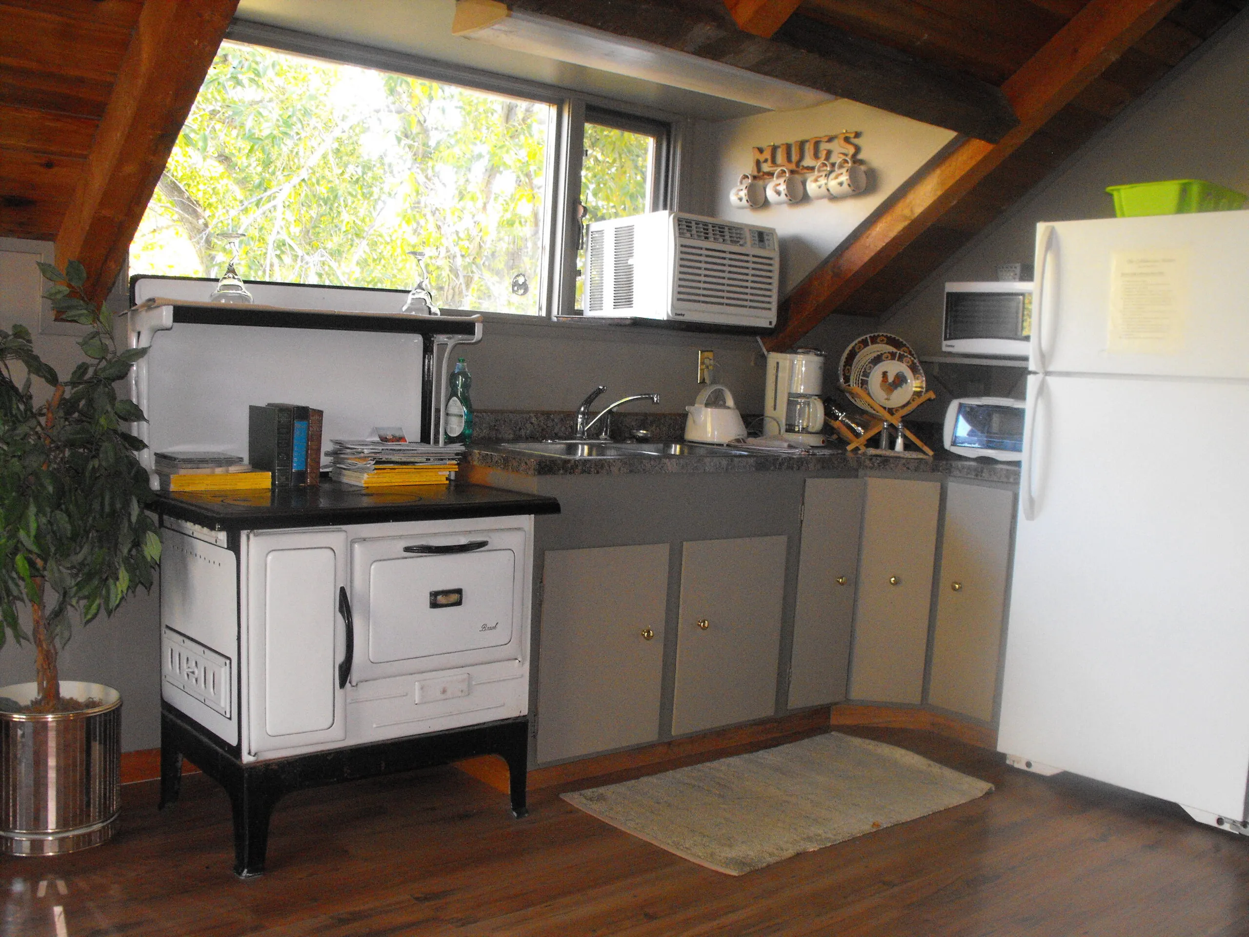 Kitchen in a guest suite